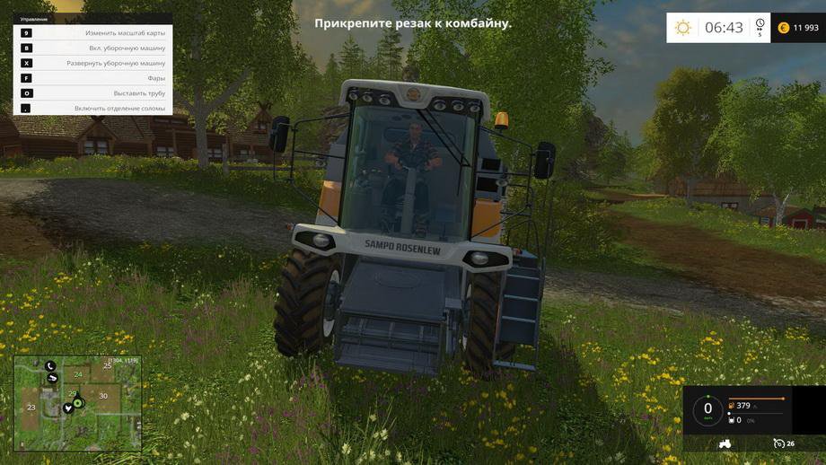 Скриншот Farming Simulator 2015 [v.1.0.] (2014) РС