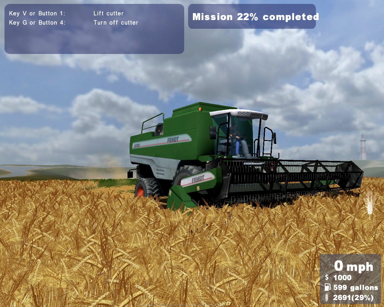 Скриншот Farming Simulator 2009 [v.1.0.] (2010) PC
