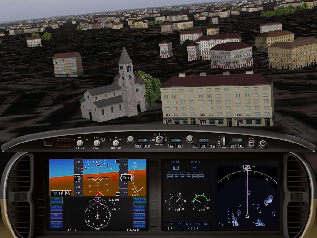 Скриншот X-Plane 9 [v.9.0] (2008) PC