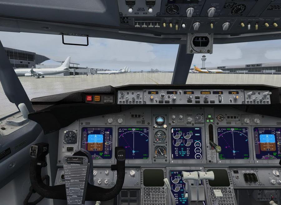 Скриншот Microsoft Flight Simulator X [v.1.0] (2007) РС