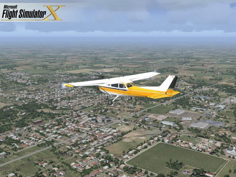 Скриншот Microsoft Flight Simulator X [v.1.0] (2007) РС