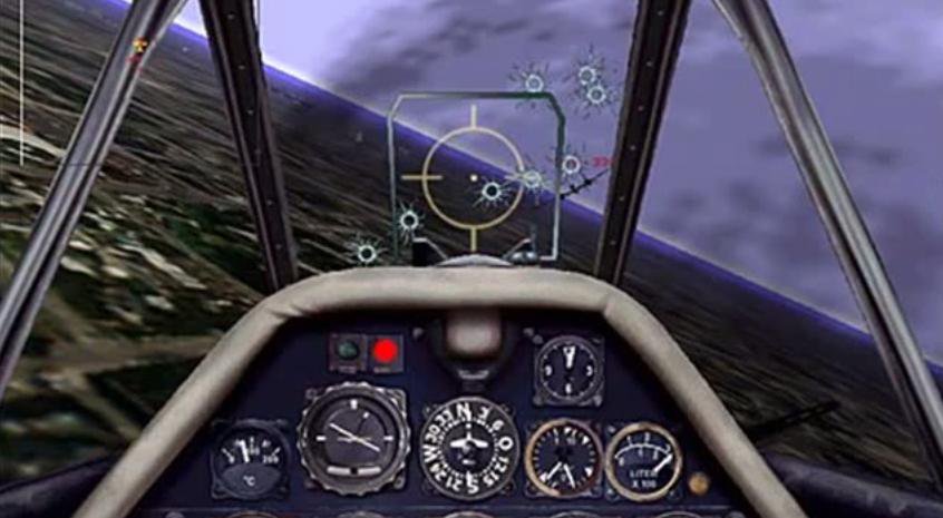 Скриншот ﻿﻿Microsoft Combat Flight Simulator: WW 2 Europe Series [v.1.0] (1998) РС