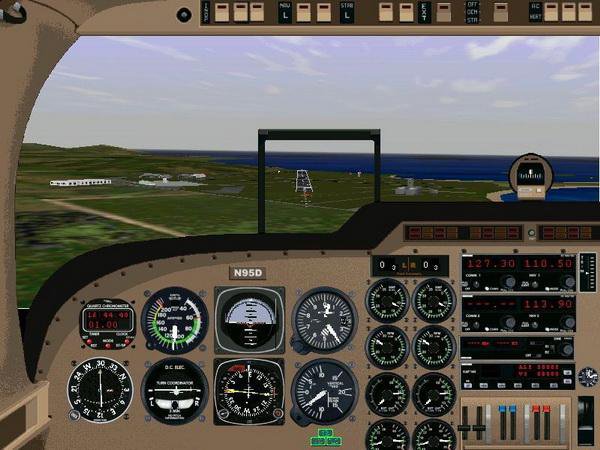 Скриншот Microsoft Flight Simulator 98 [v.1.0] (1997) РС
