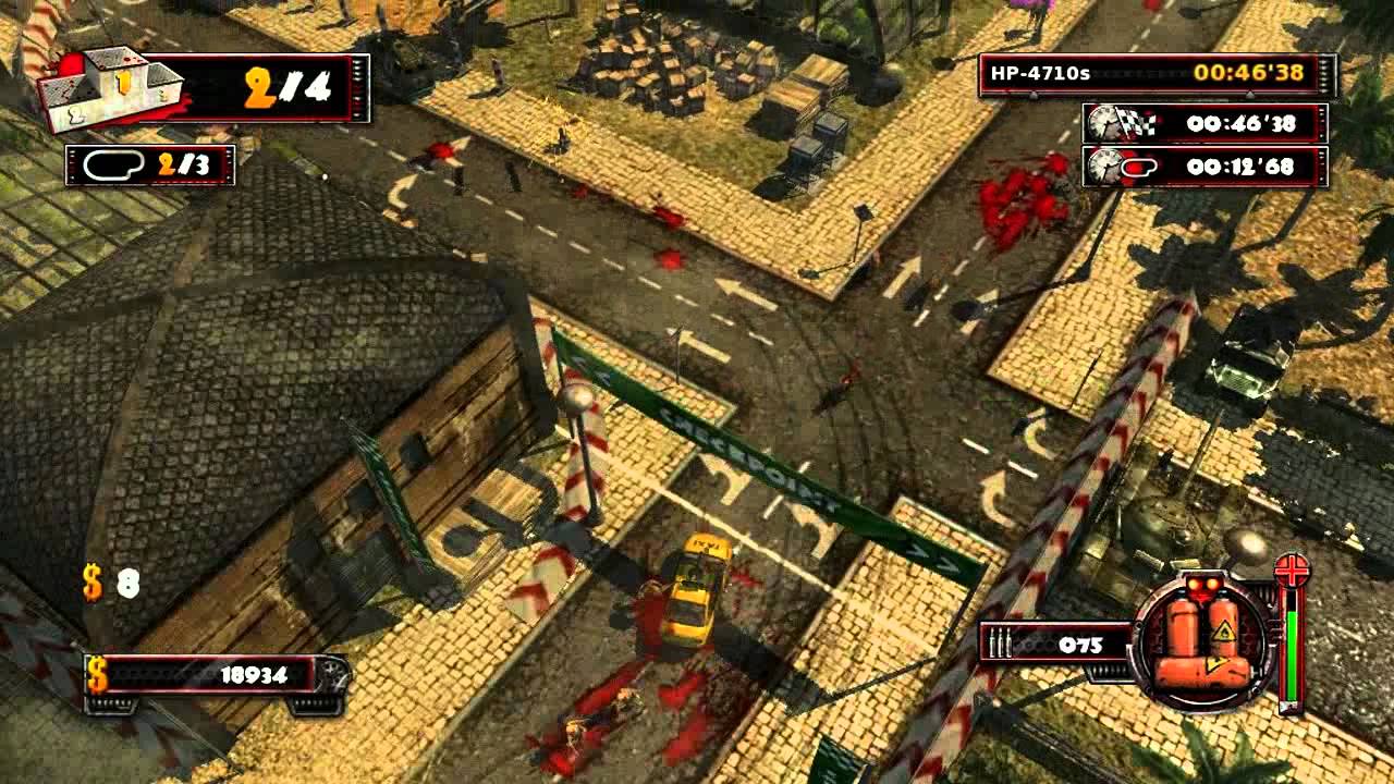 Скриншот Zombie Driver The Slaughter: Кровь на колесах + Ночная резня (2010) PC
