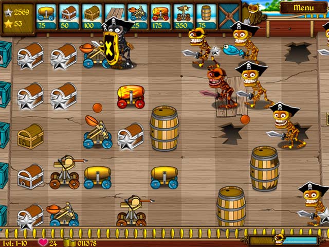 Скриншот Skeleton Pirates (2013) PC