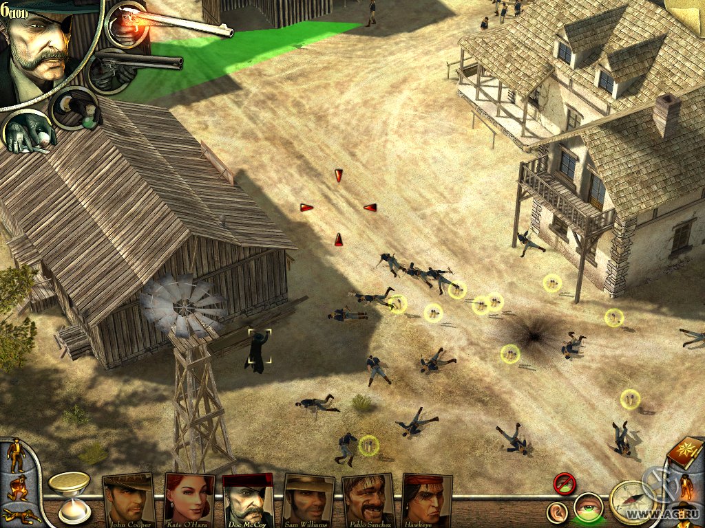 Скриншот Desperados: Trilogy (2001-2007) PC