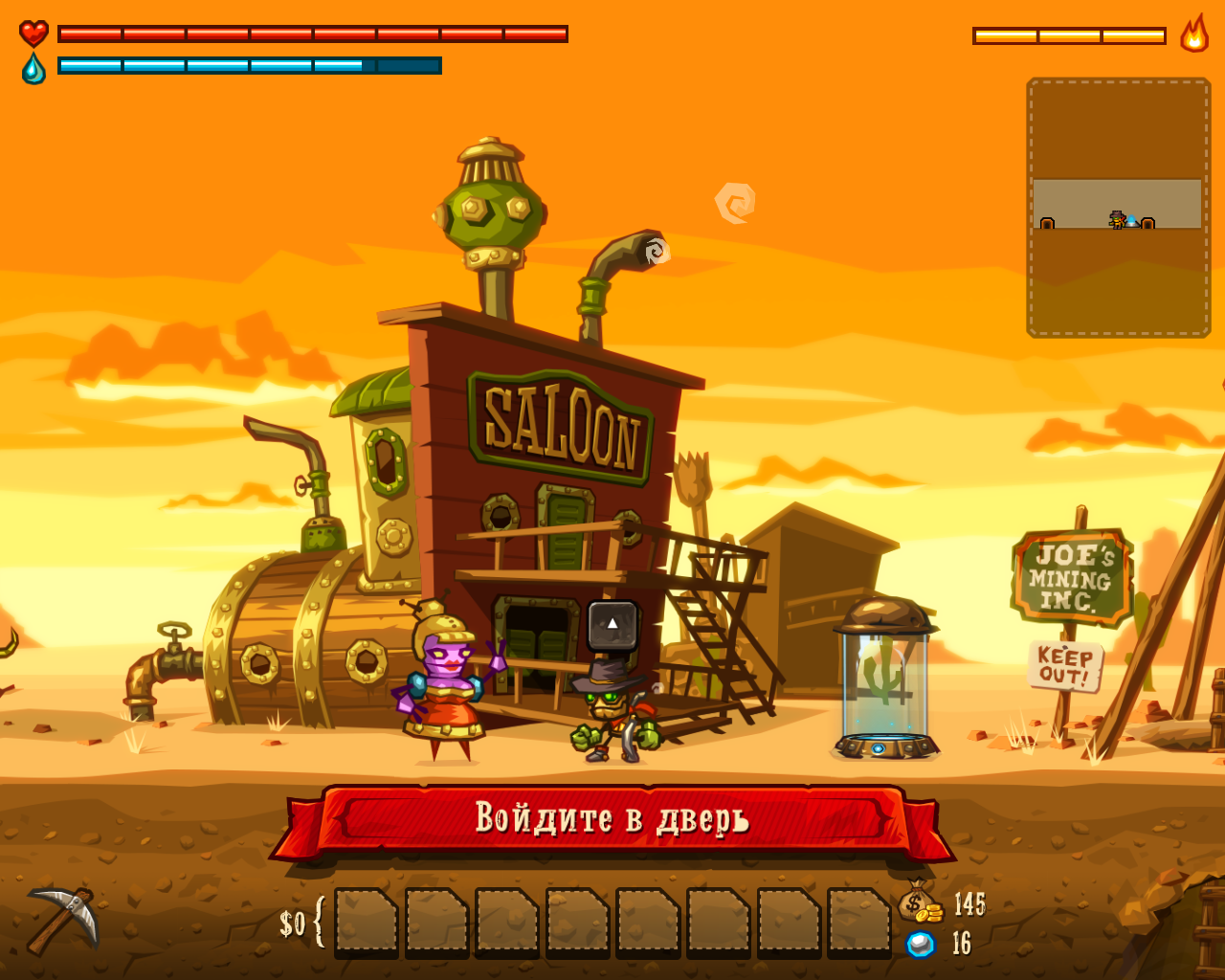 Скриншот SteamWorld Dig (2013) PC