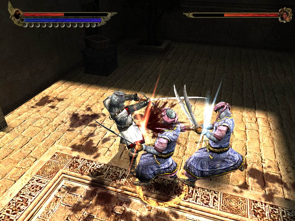 Скриншот Knights of the Temple: Infernal Crusade (2004) PC