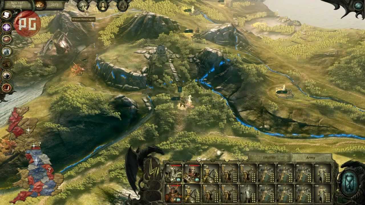 Скриншот King Arthur: The Role-playing Wargame [v.1.05] (2009) PC