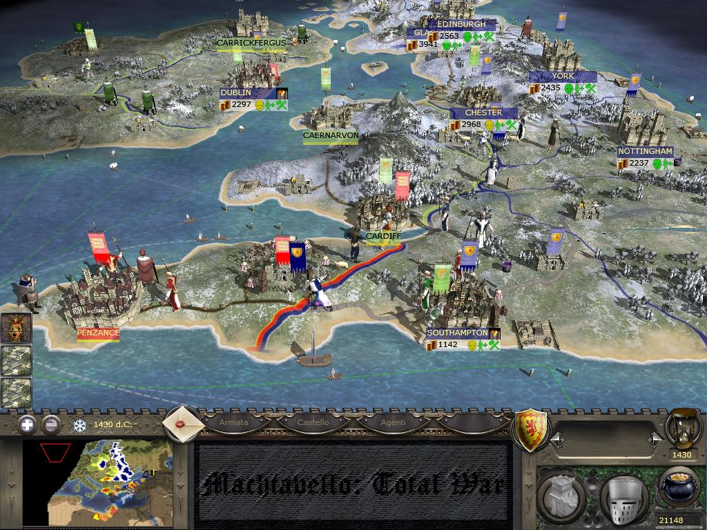 Скриншот Medieval II: Total War (2006) РС
