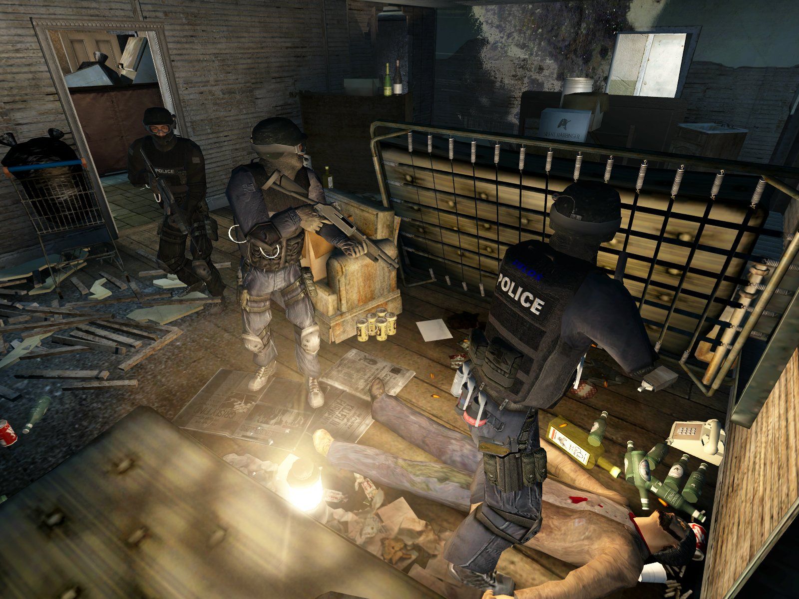 Скриншот SWAT 4 (2005) PC