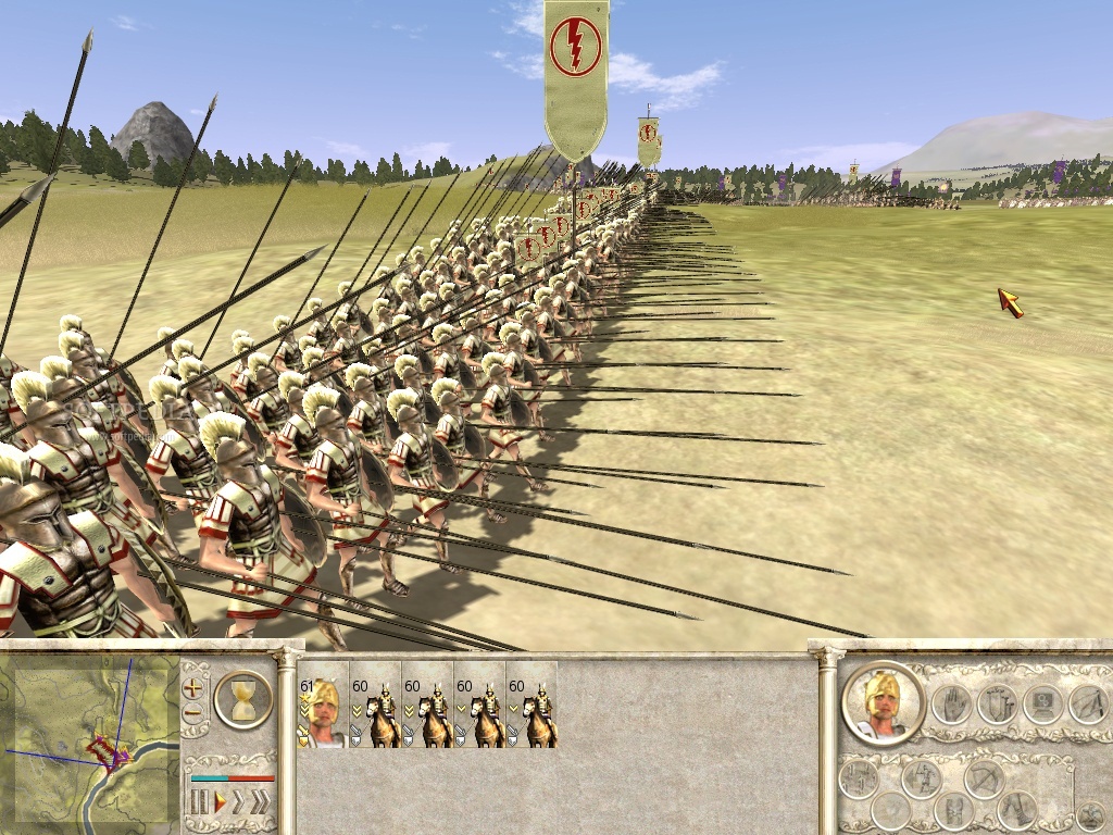 Скриншот Rome: Total War: Alexander (2006) РС