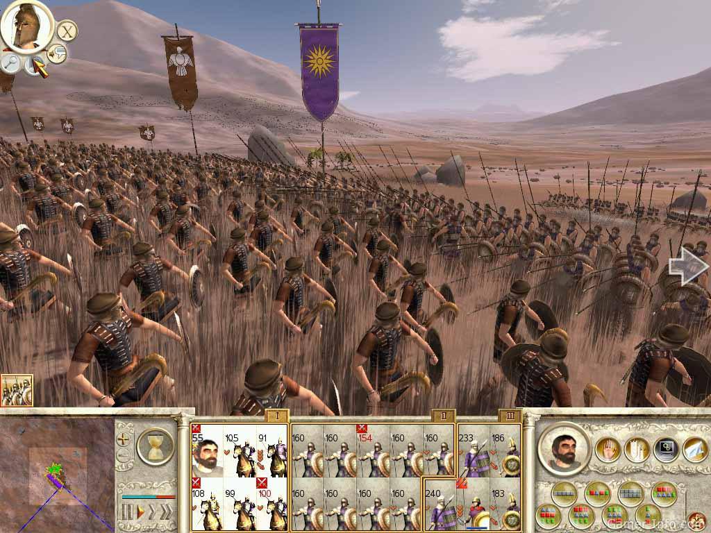 Скриншот Rome: Total War: Alexander (2006) РС