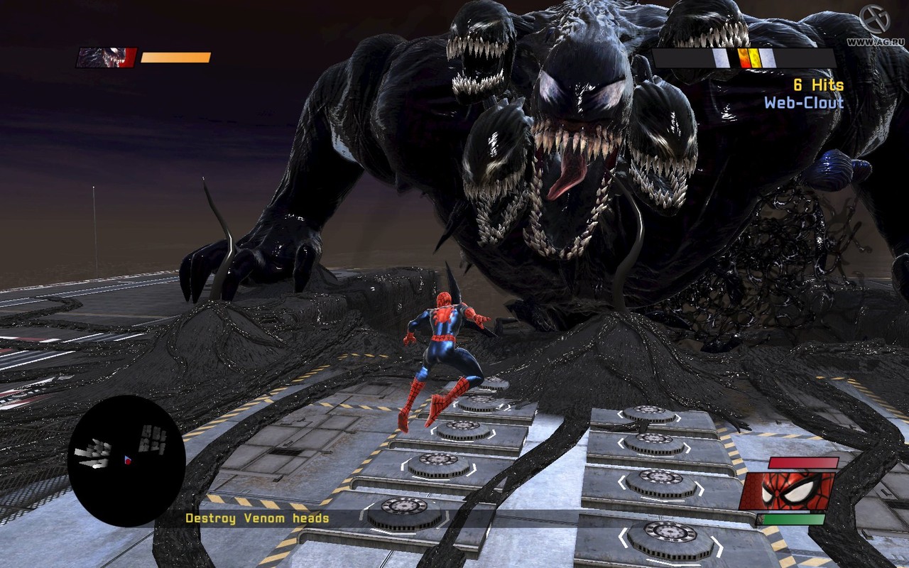 Скриншот Spider-Man: Web of Shadows (2008) PC