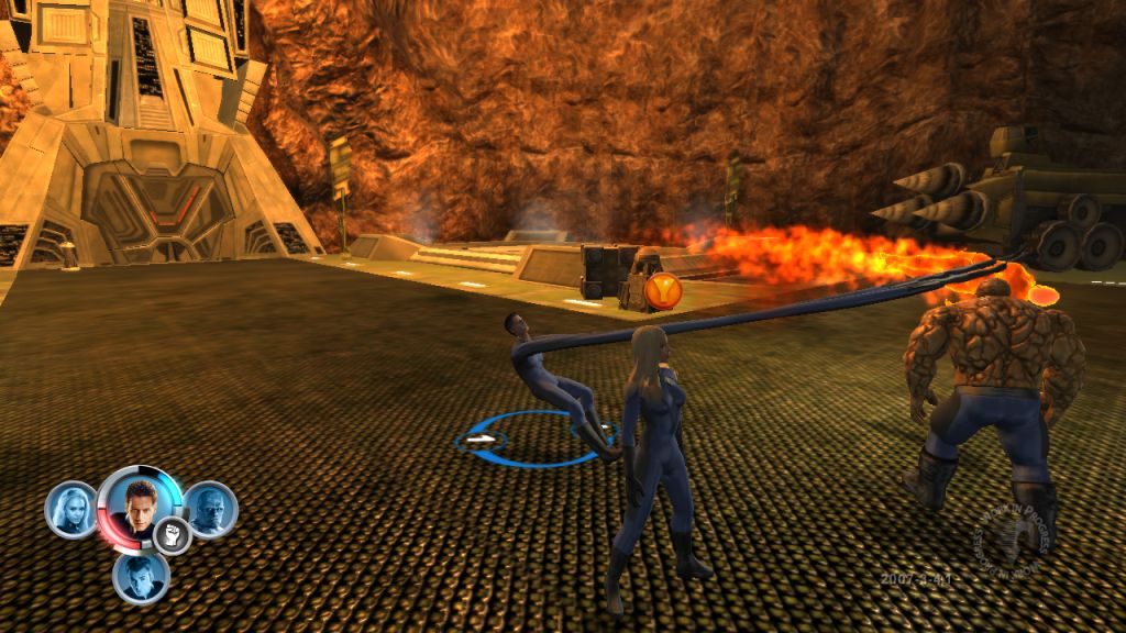 Скриншот Fantastic 4 (2005) PC