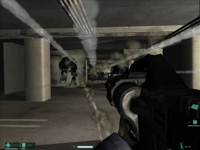Скриншот F.E.A.R. Extraction Point (2005) PC