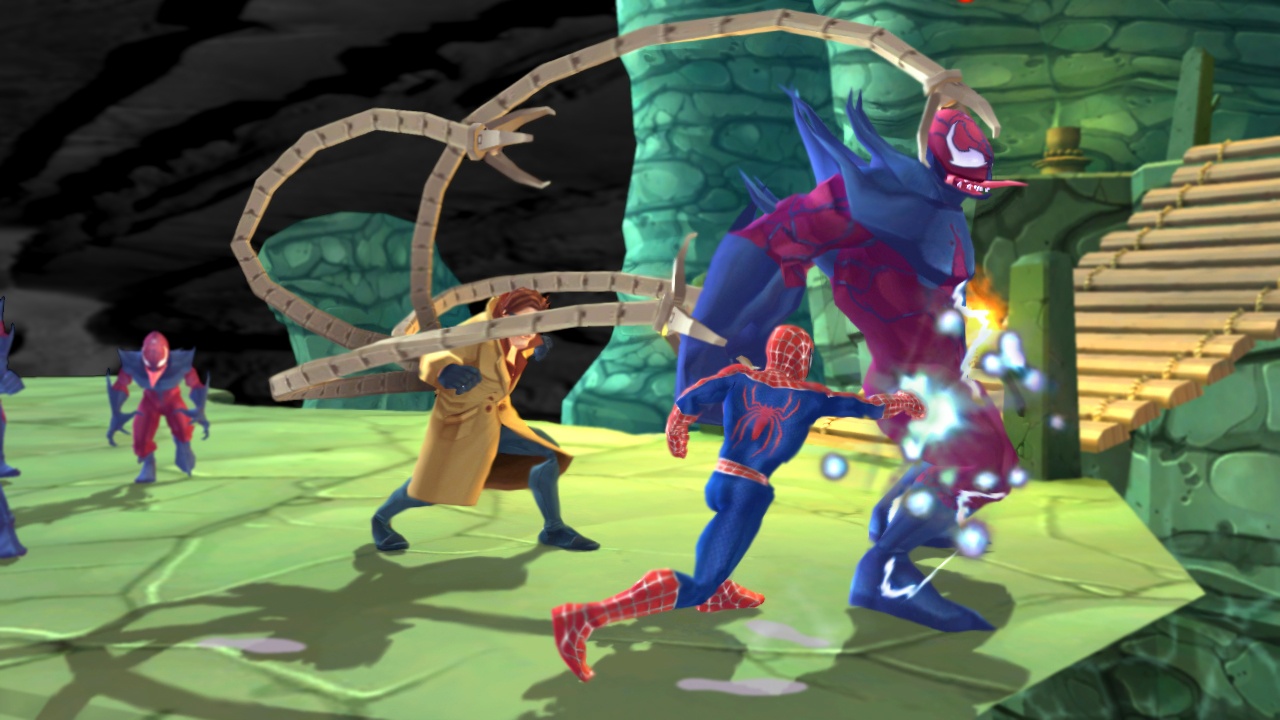 Скриншот Spider-Man: Friend Or Foe (2007) PC