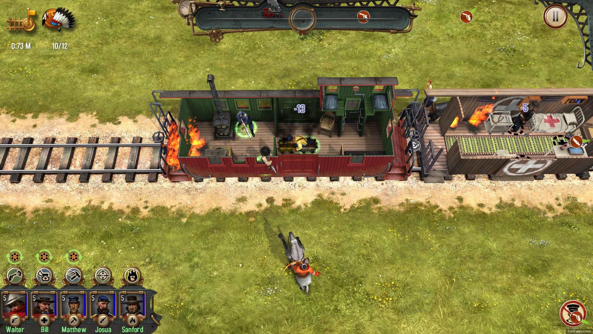 Скриншот Bounty Train: Trainium Edition (2017) PC