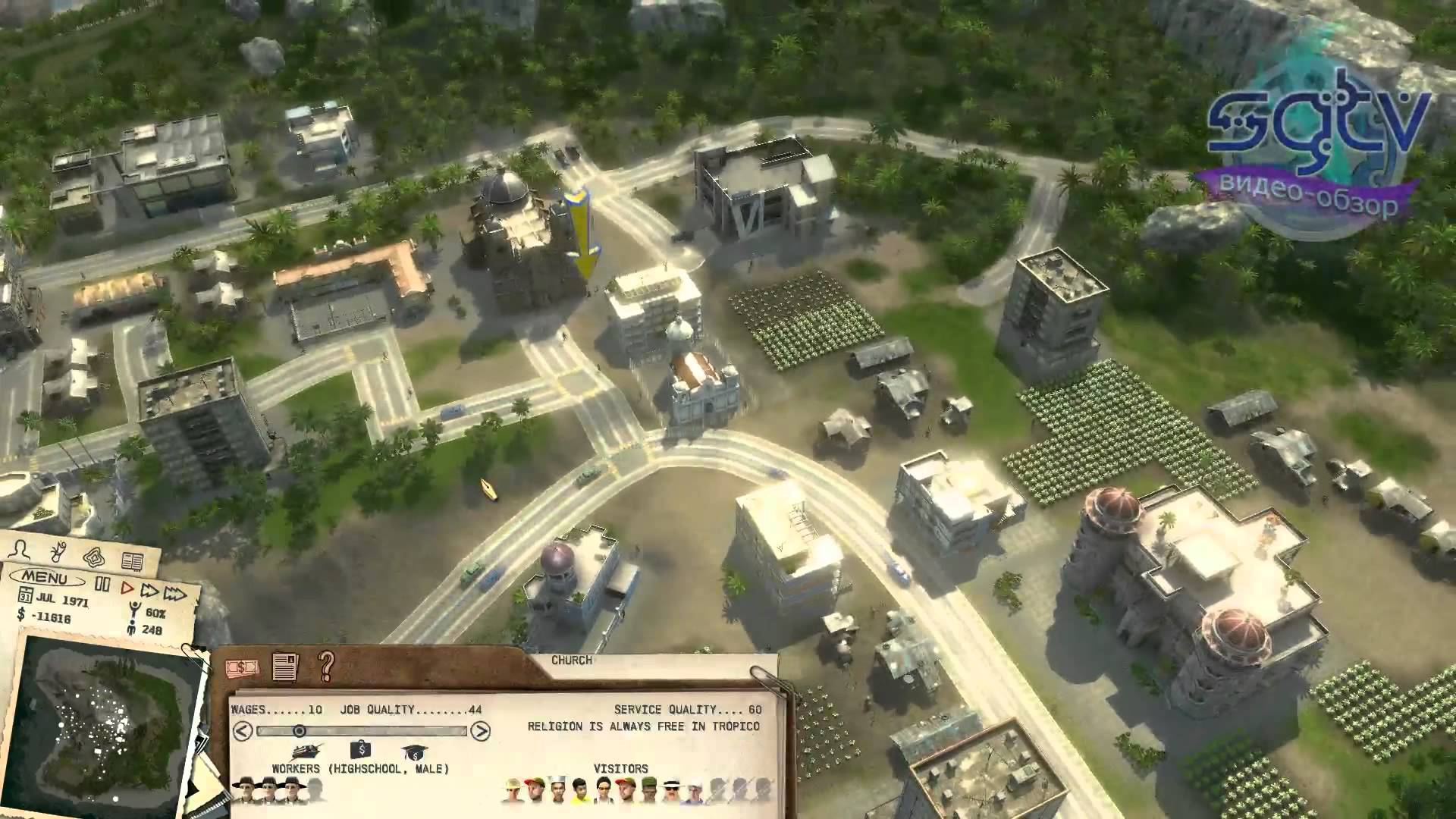 Скриншот Tropico 3 (2009) PC