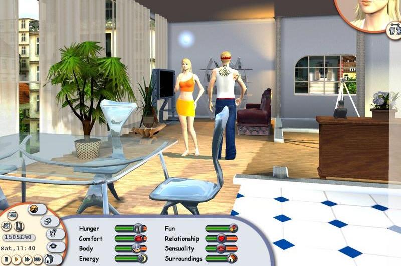 Скриншот Singles flirt up your life! (2004) PC