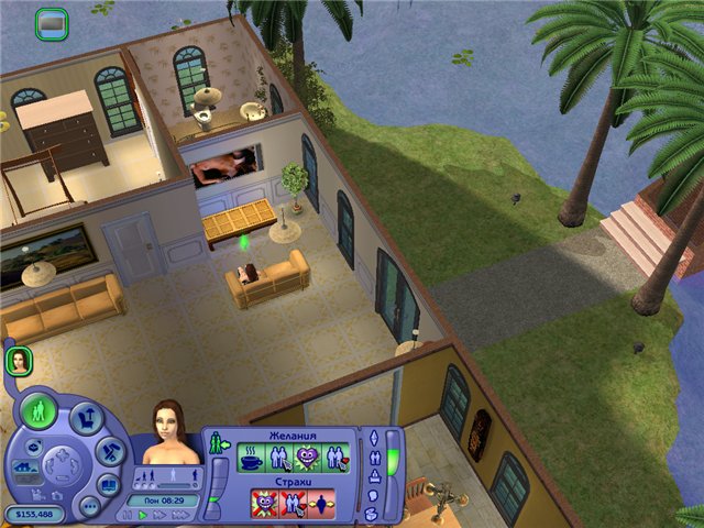 Скриншот The Sims 2: Erotic dreams (2007) PC