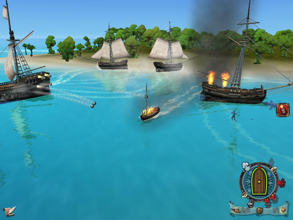 Скриншот Tortuga: Two Treasures (2007) РС