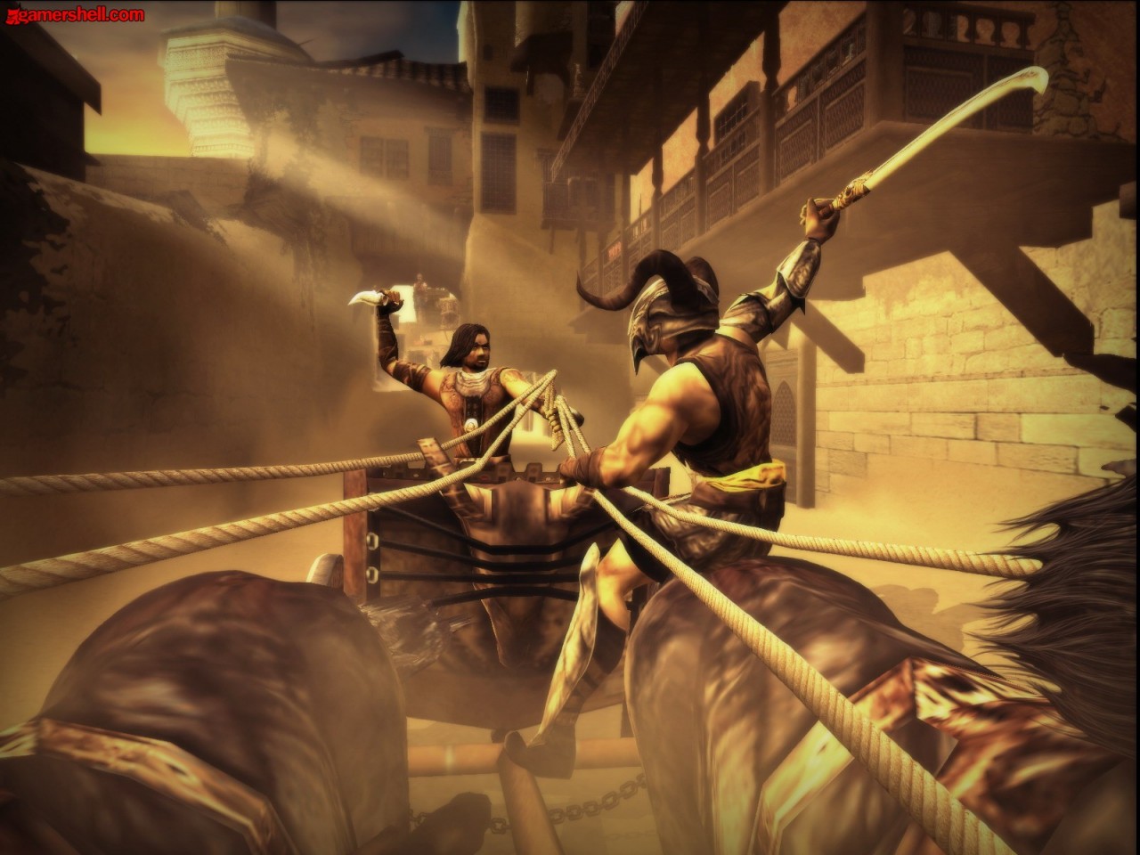 Скриншот Принц Персии: Два трона / Prince of Persia: The Two Thrones (2005) PC