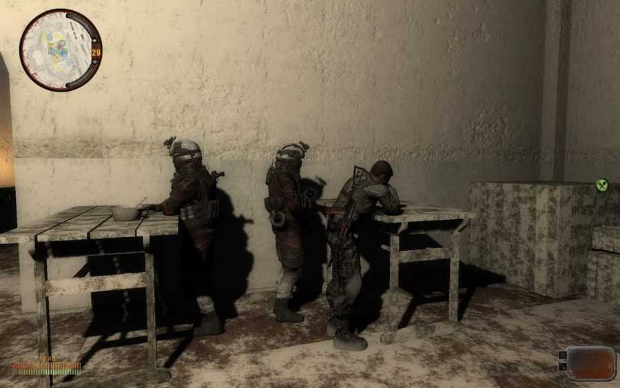 Скриншот S.T.A.L.K.E.R.: Зов Припяти - Дезертир – Зима (2011) РС