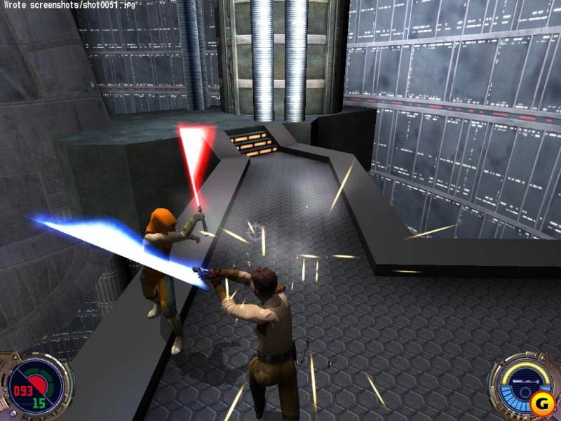 Скриншот Star Wars: Jedi Knight II: Jedi Outcast (2002) PC
