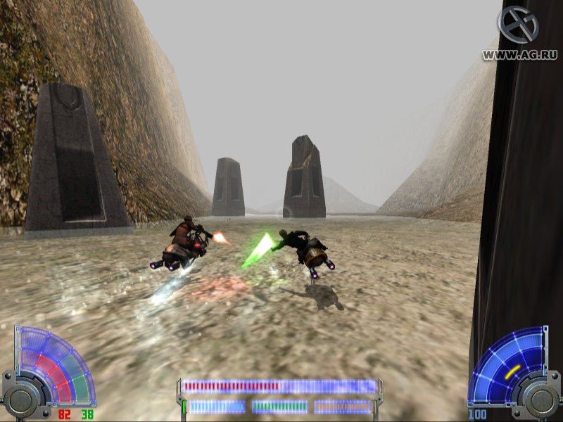 Скриншот Star Wars: Jedi Knight - Jedi Academy (2003) PC
