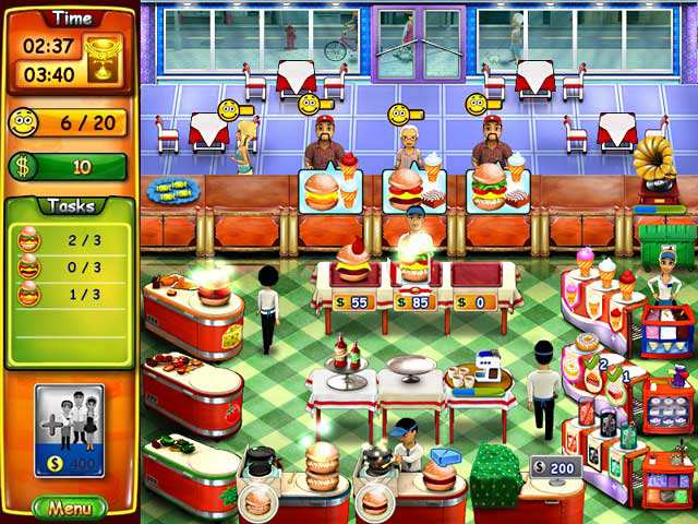 Скриншот Burger Bustle 2: Elite’s Organics (2012) PC
