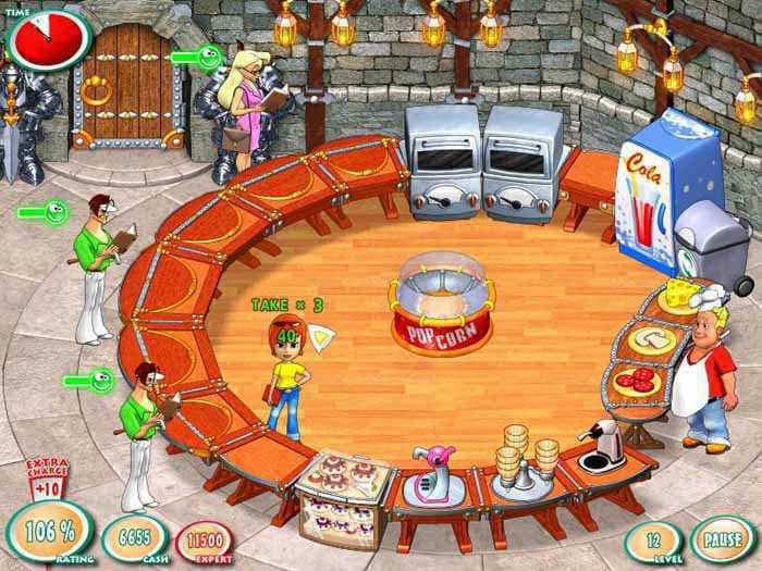 Скриншот Turbo Pizza (2007) PC