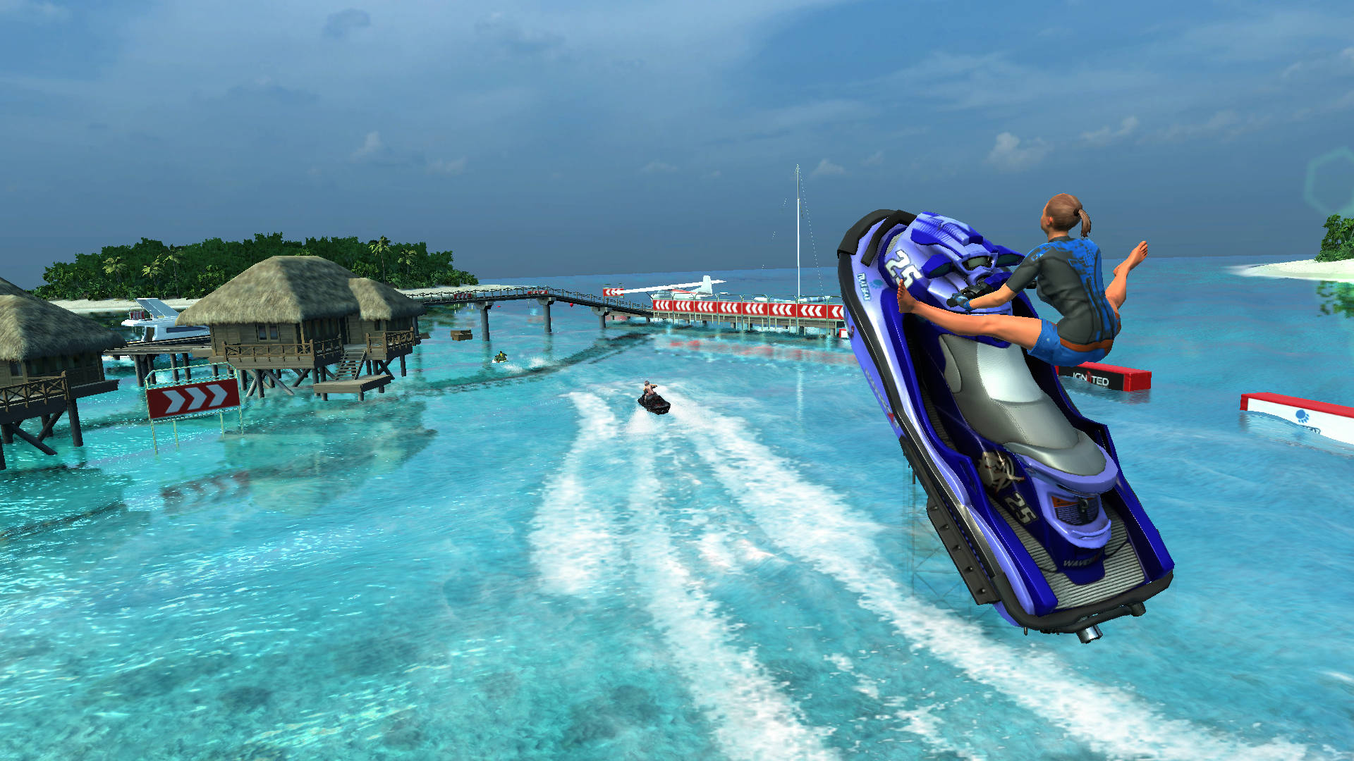 Скриншот Aqua Moto Racing Utopia (2016) PC