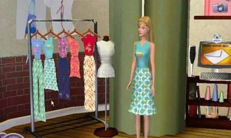 Скриншот Barbie Fashion Show: An Eye for Style (2008) PC