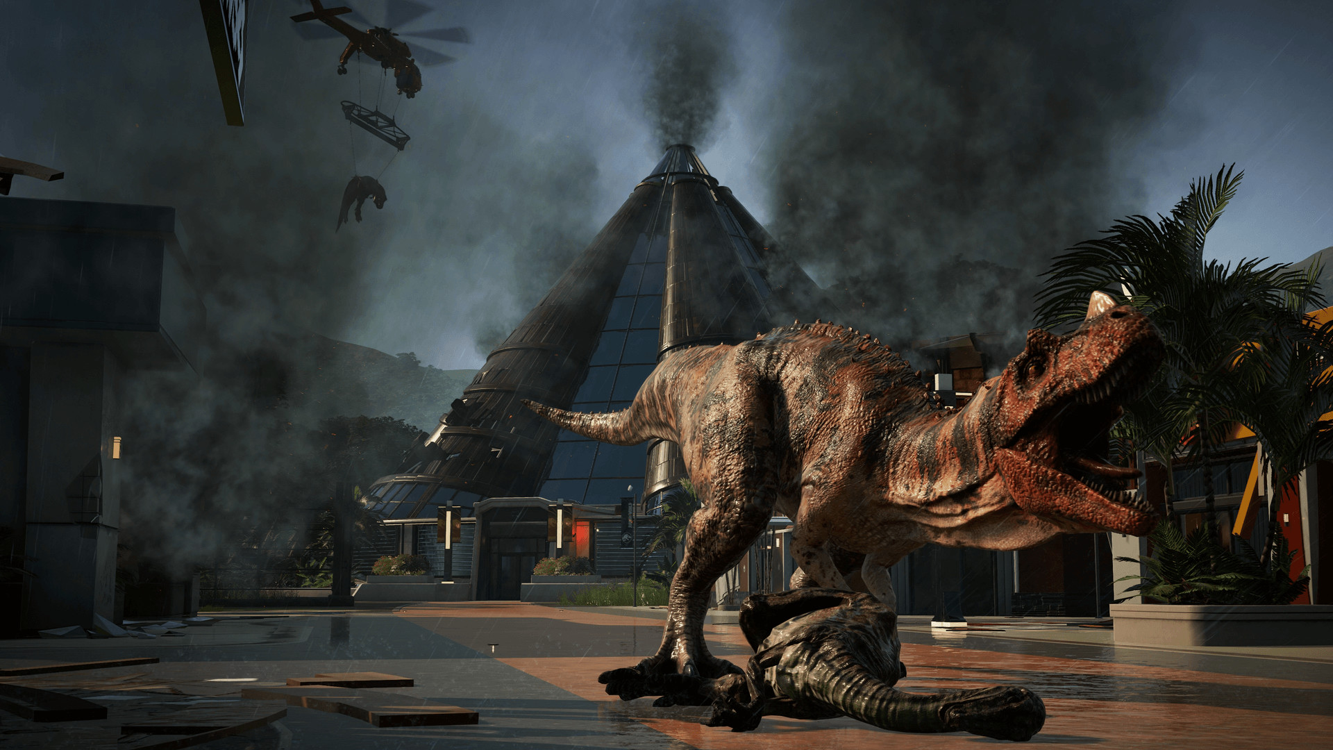 Скриншот Jurassic World Evolution: Deluxe Edition (2018) PC