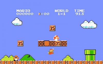 Скриншот Mario 1985