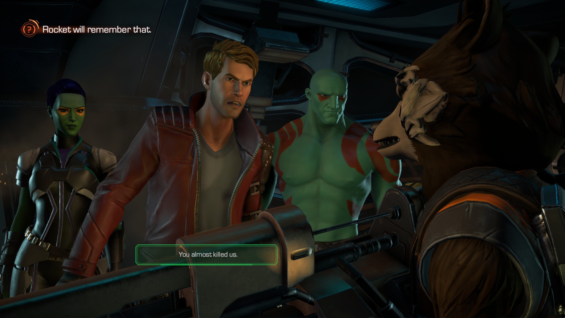 Скриншот Marvel's Guardians of the Galaxy The Telltale Series (2017) PC