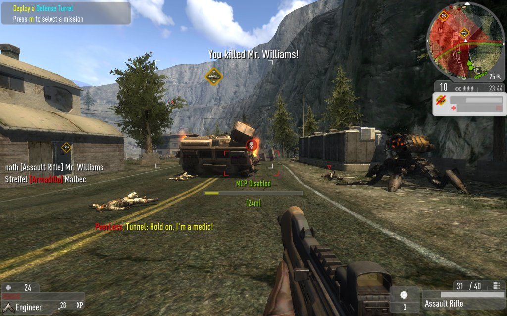 Скриншот Enemy Territory Quake Wars