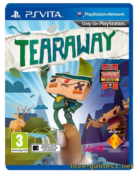 Tearaway для PlayStation Vita