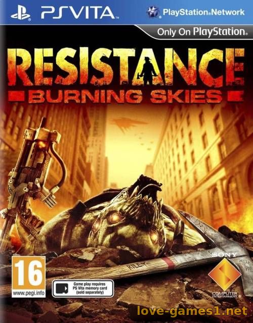 Resistance: Burning Skies для PC Vita