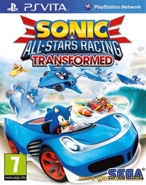 Sonic & All-Stars Racing Transformed для PC Vita