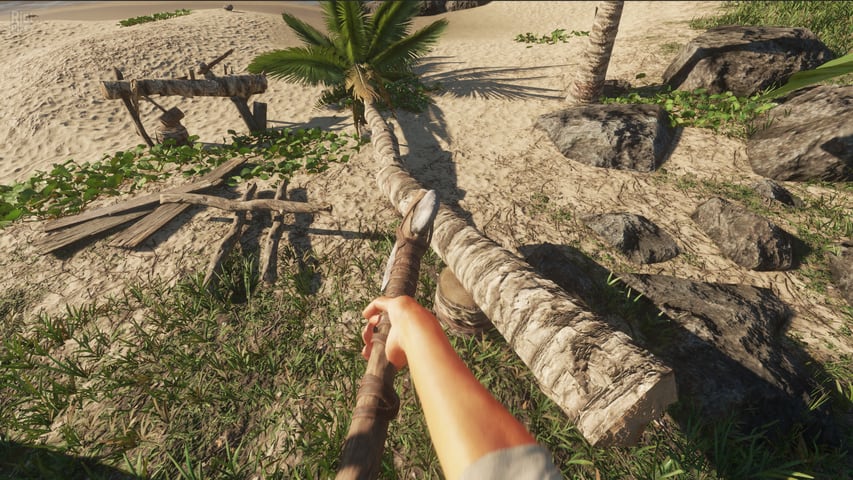 Скриншот Stranded Deep по сети на пиратке