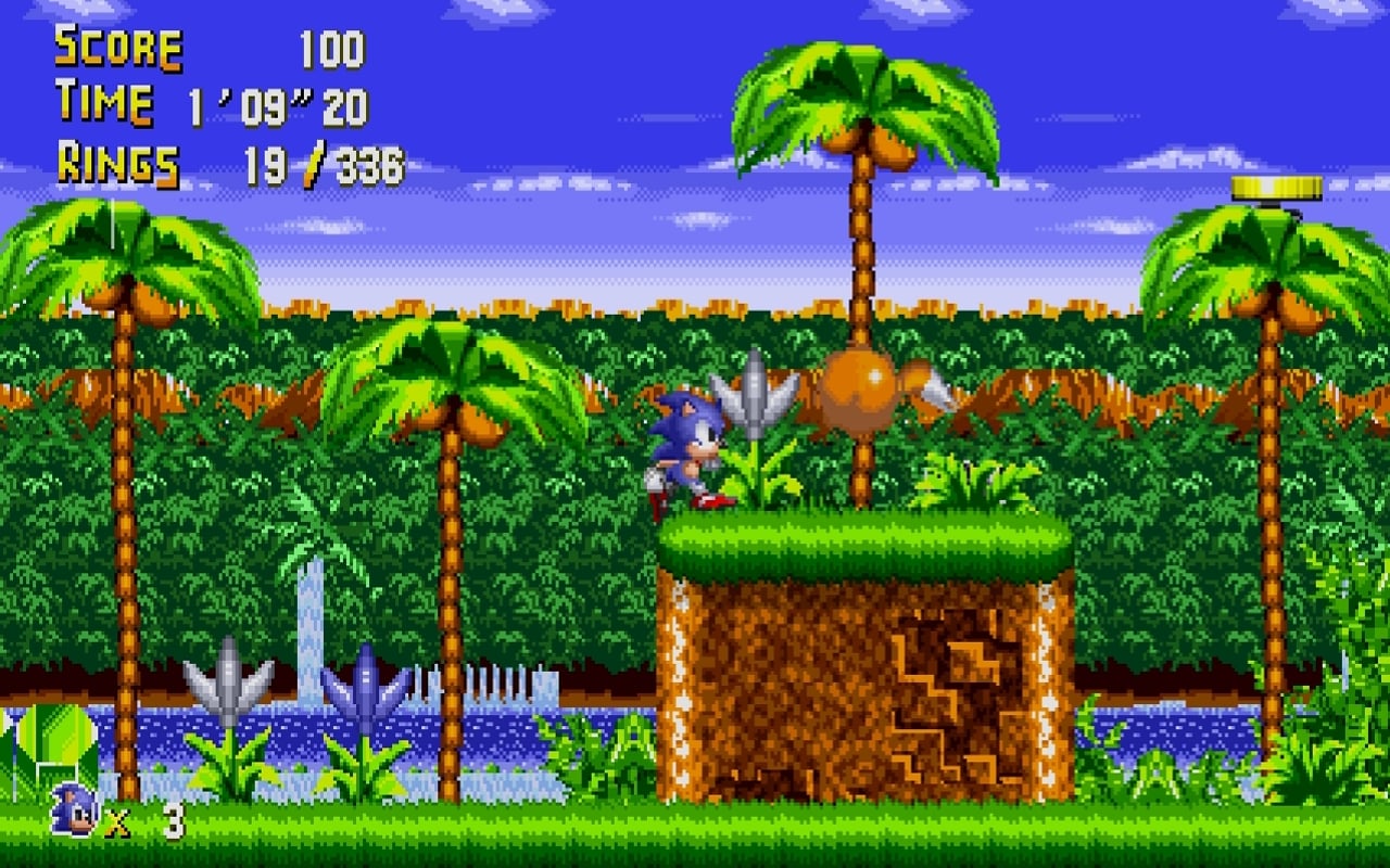 Скриншот Sonic the Hedgerhog Classic