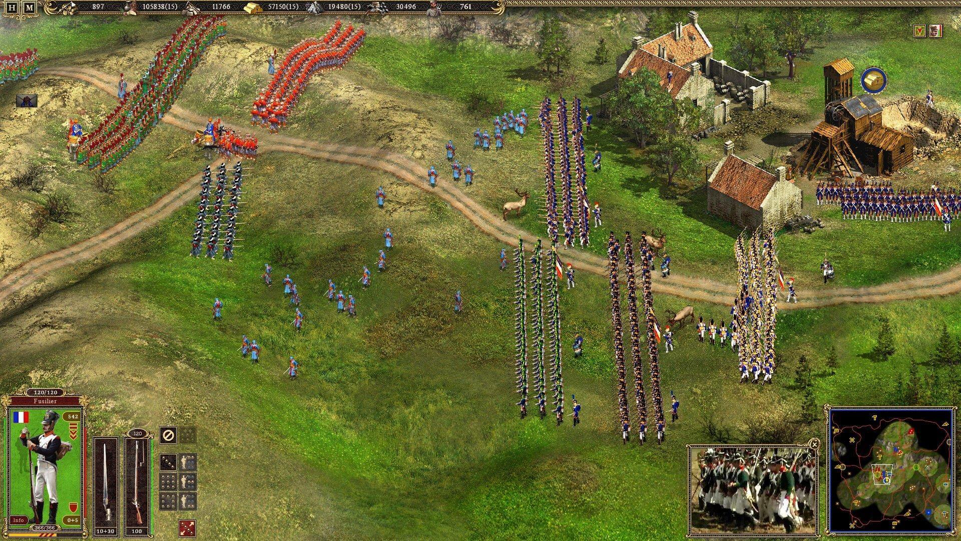 Скриншот Cossacks II: The Napoleonic Wars