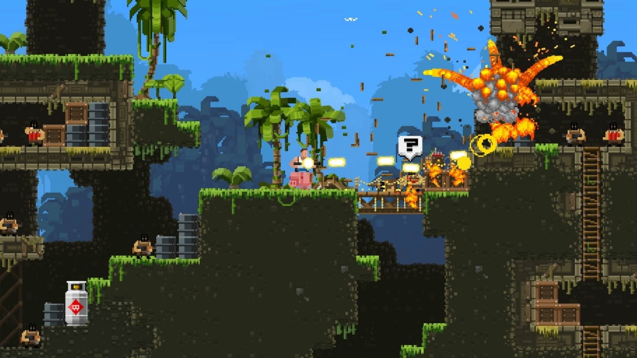 Скриншот Broforce