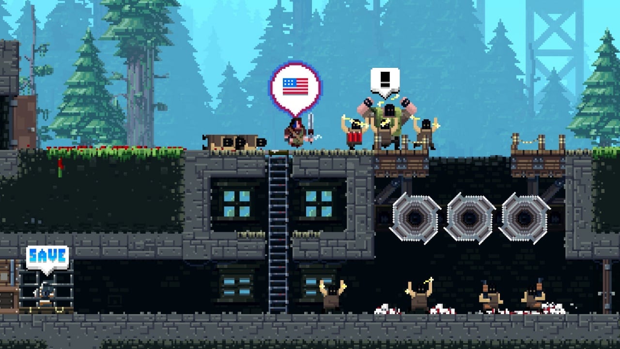 Скриншот Broforce