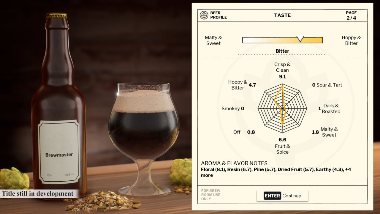 Скриншот Brewmaster: Beer Brewing Simulator