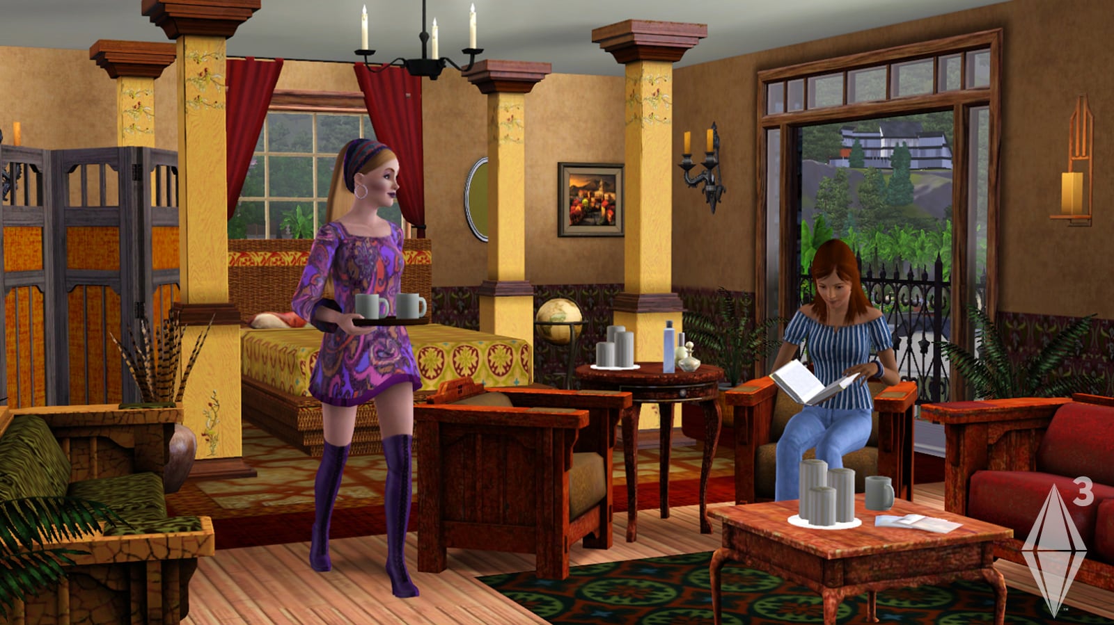 Скриншот The Sims 3 со всеми дополнениями 2022