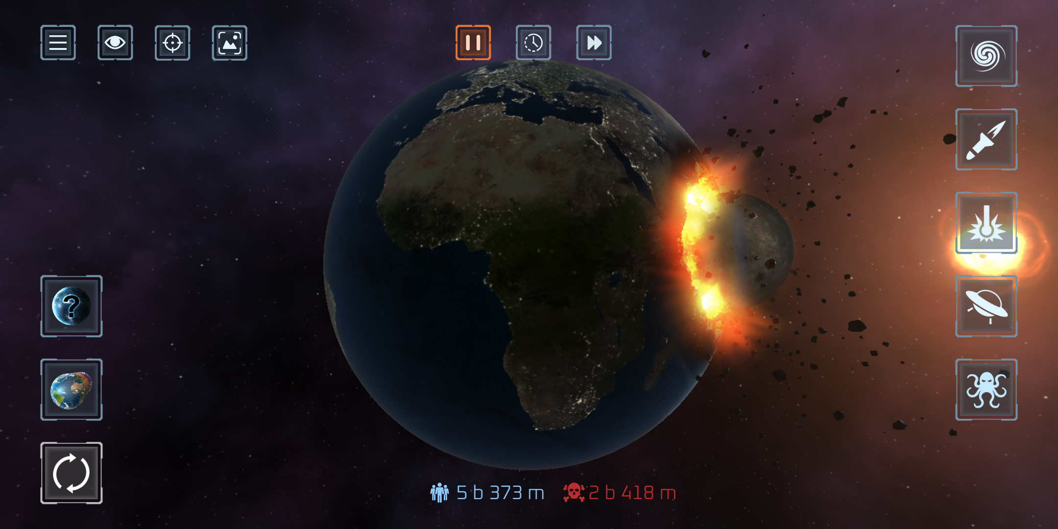 Скриншот Solar Smash на ПК