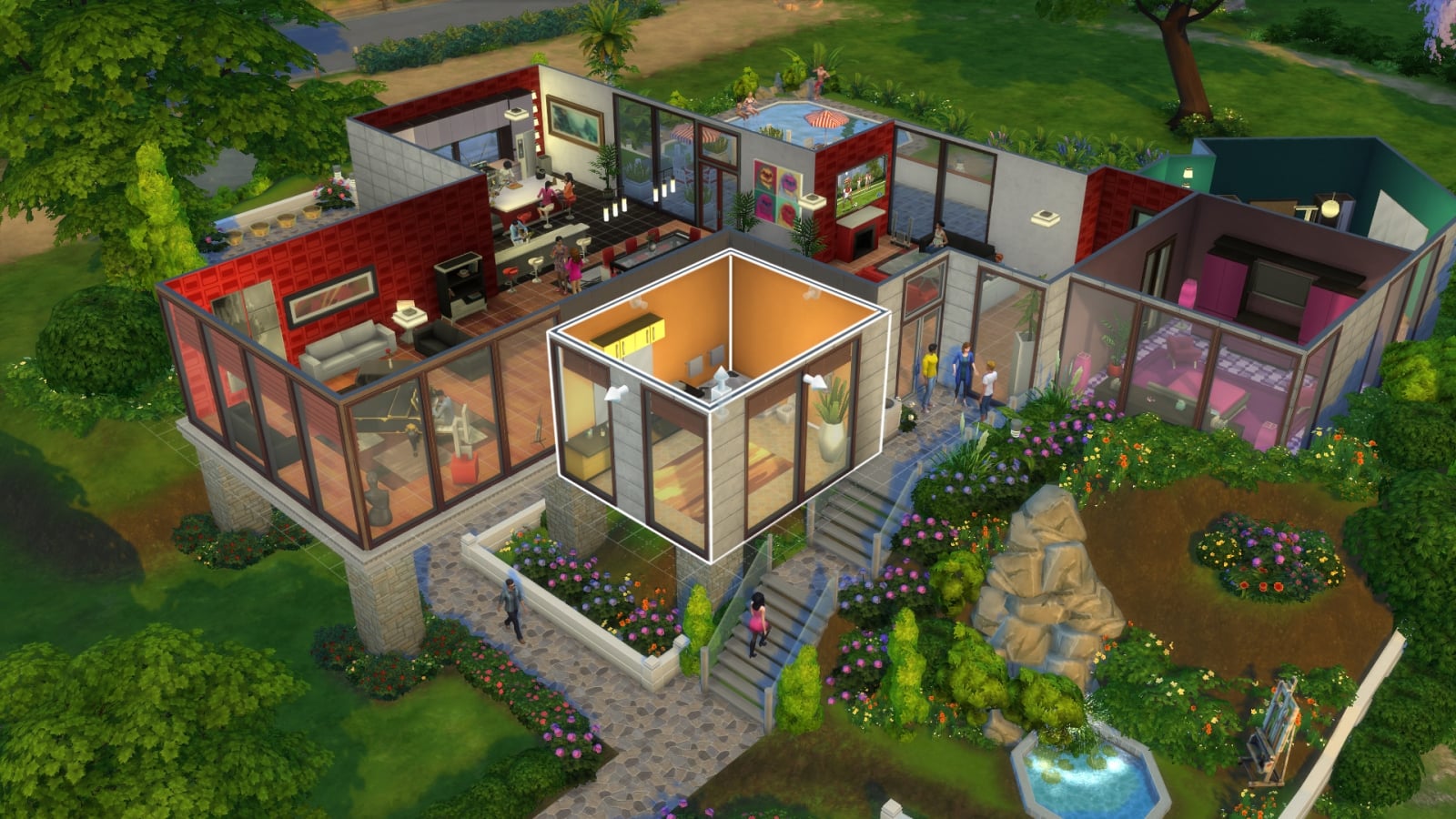 Скриншот The Sims 4 со всеми дополнениями 2023